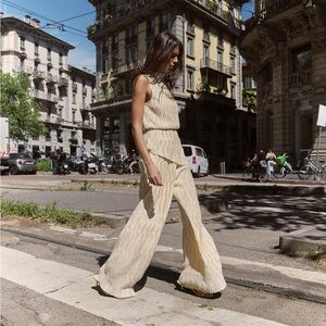 NWT Long Pleated Pants